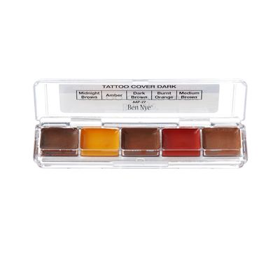 Tattoo Cover - Dark 0.2oz./6gm. 5 Colors