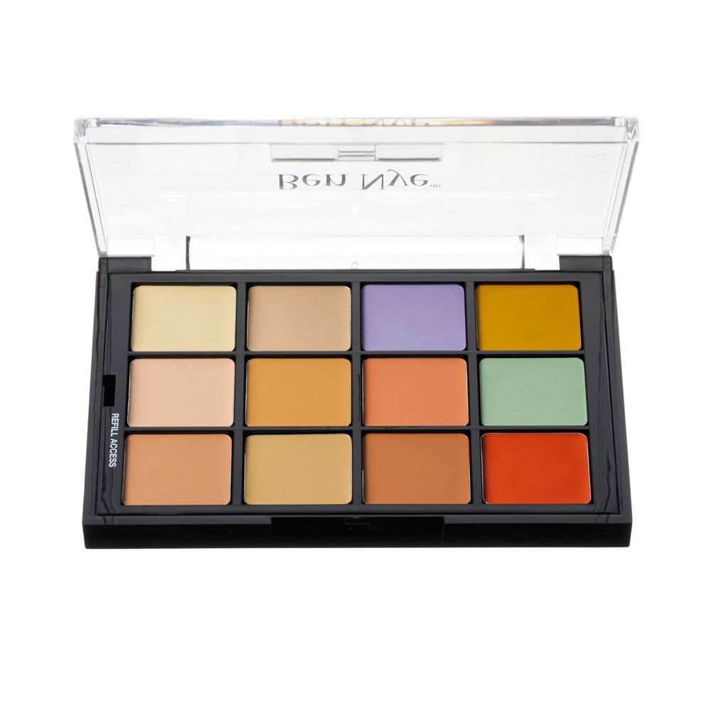 Studio Color Concealer Palette Refillable .84oz./24gm., 12 C
