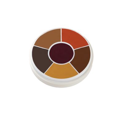 Dark Brown Contour Wheel 1oz./28gm., 6 Colors