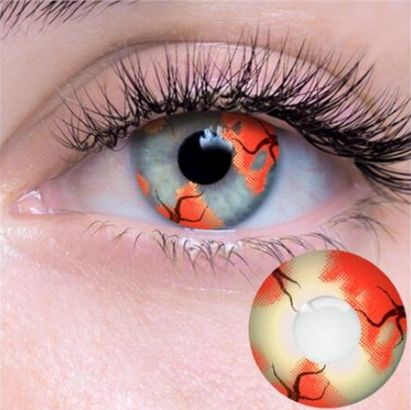 Zombie Hemorrhage Contact Lenses