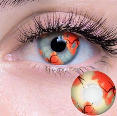 Zombie Hemorrhage Contact Lenses