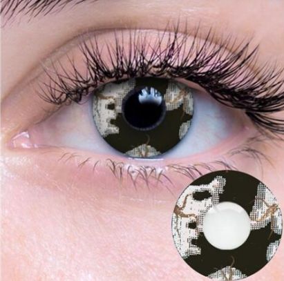 Zombie Infection Contact Lenses