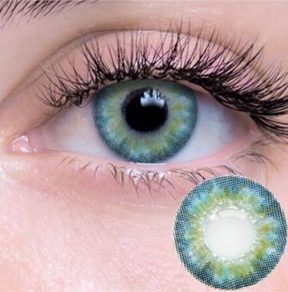 Cobalt Blue Contact Lens