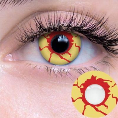Zombie Death Contact Lenses
