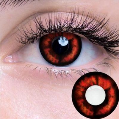 Red Demon Contact Lenses