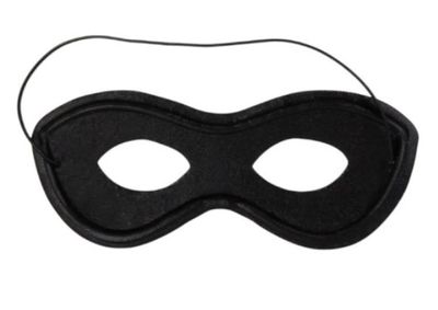 Black Superhero Mask
