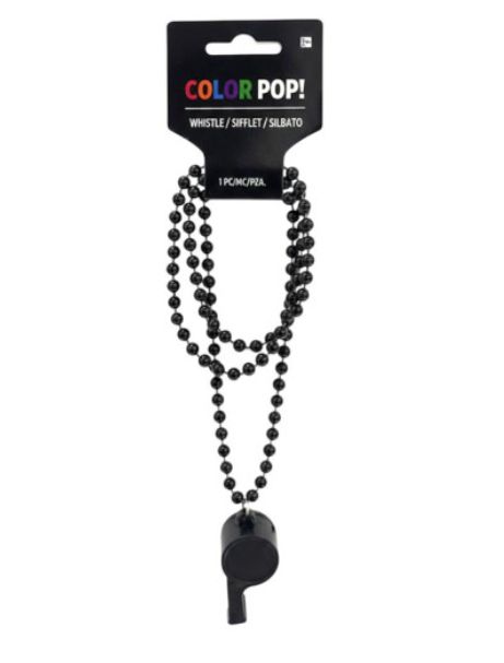 Black Whistle Necklace