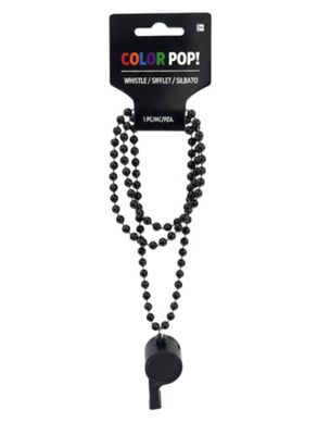 Black Whistle Necklace