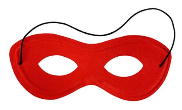 Red Superhero Mask
