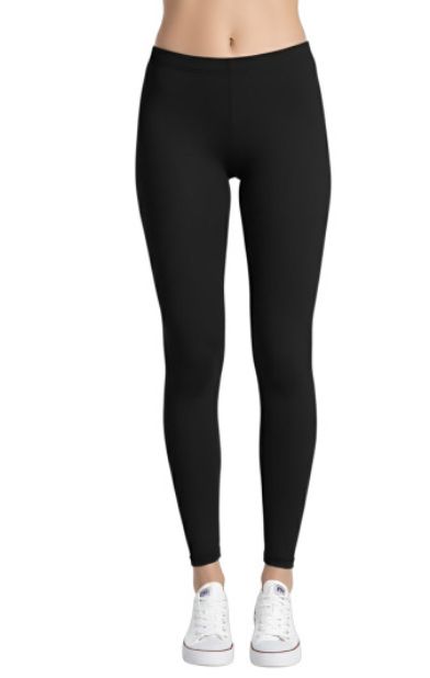 Black Adult Footless Tights