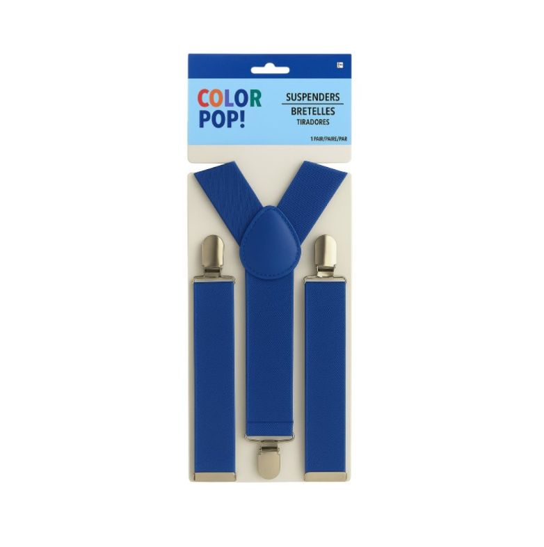 Blue Suspenders