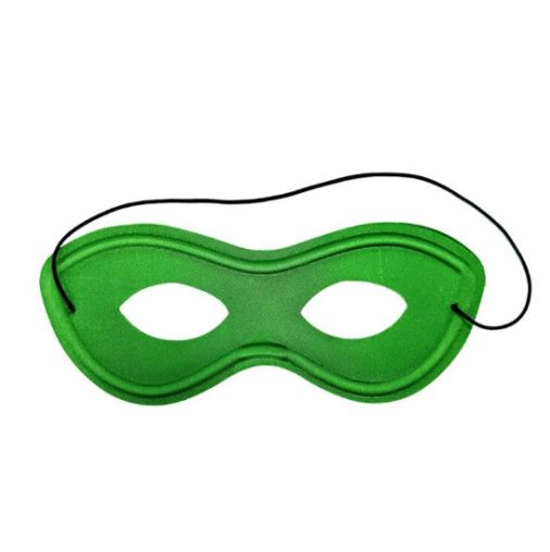 Green Superhero Mask