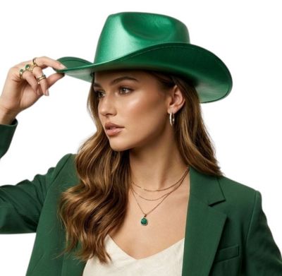 Green Cowboy Hat