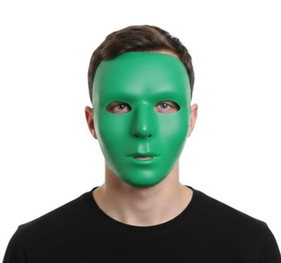 Green Full Face Mask
