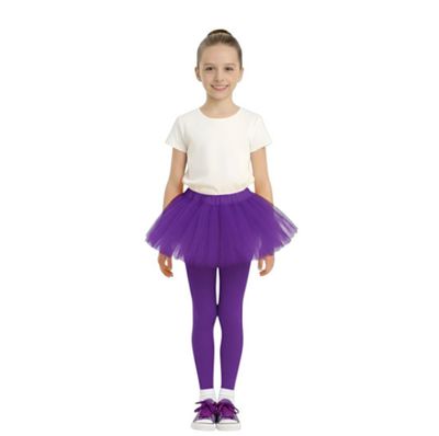 Purple Child Footless Tights
