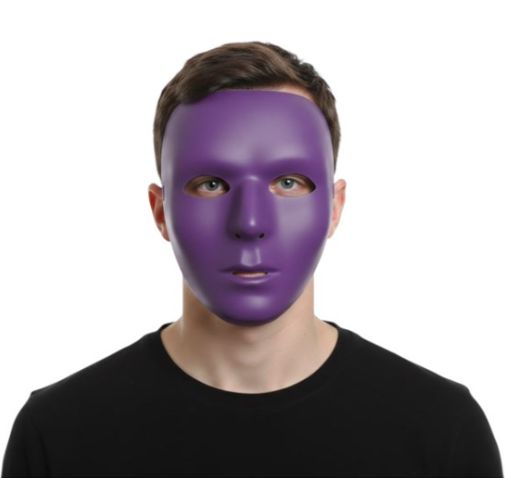 Purple Full Face Mask