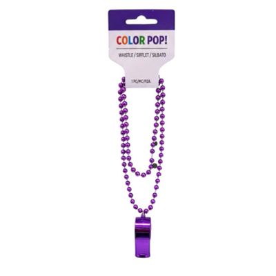 Purple Whistle Necklace