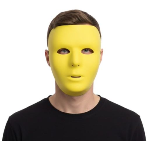 Yellow Full Face Mask