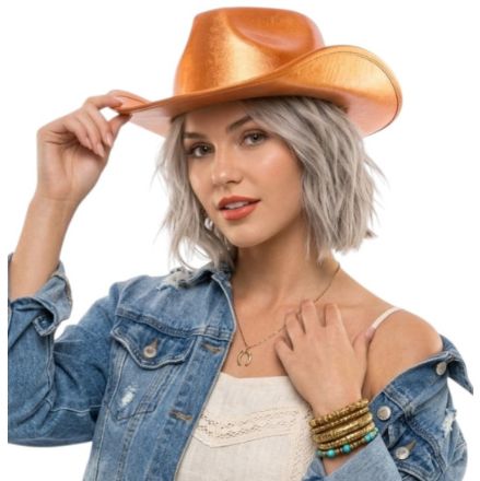 Orange Cowboy Hat