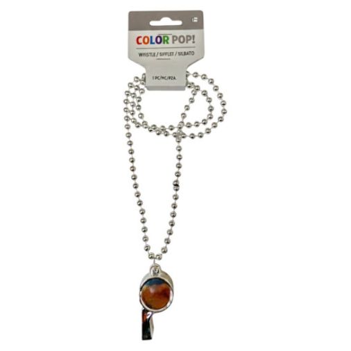 Silver Whistle Necklace