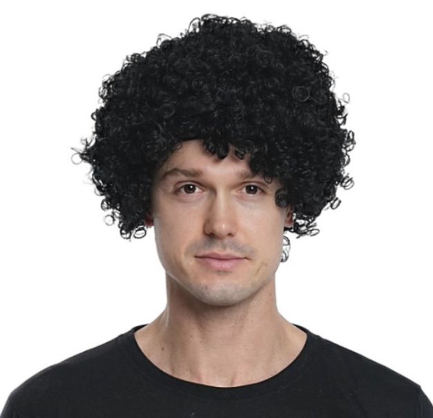 Black Curly Wig