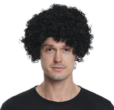 Black Curly Wig