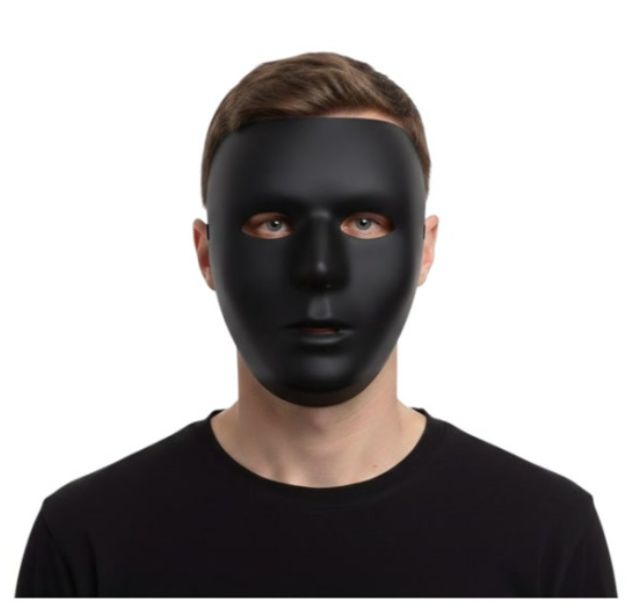 Black Full Face Mask