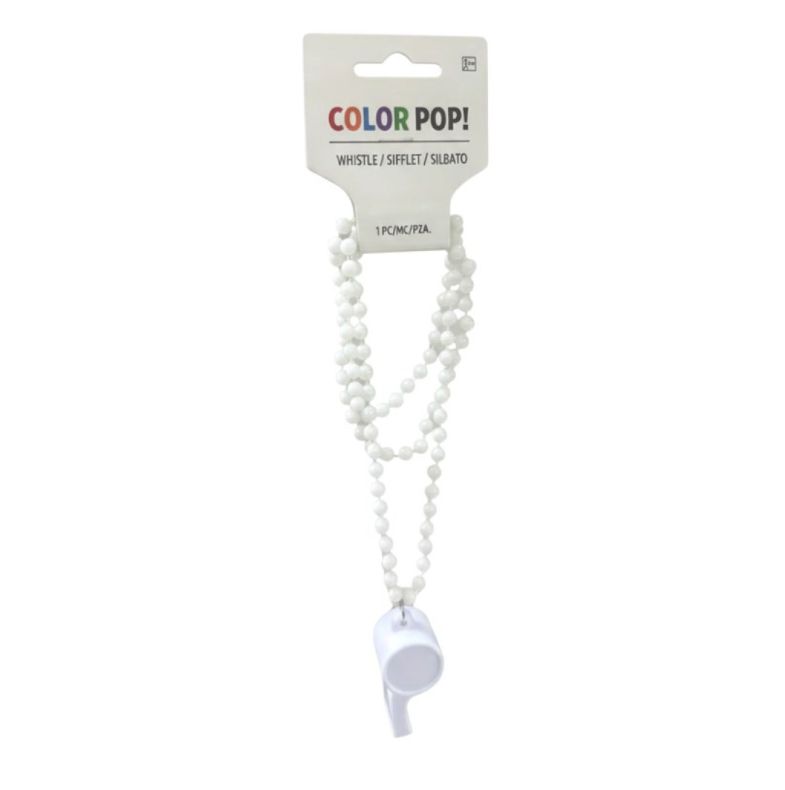 White Whistle Necklace