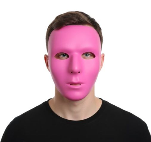 Pink Full Face Mask