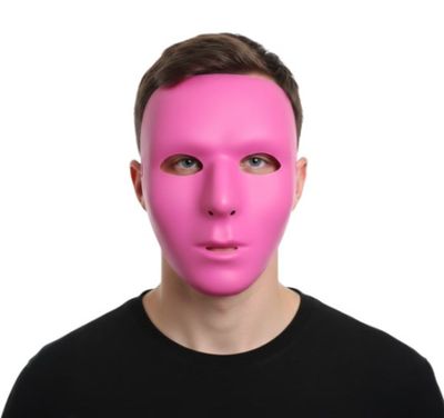 Pink Full Face Mask