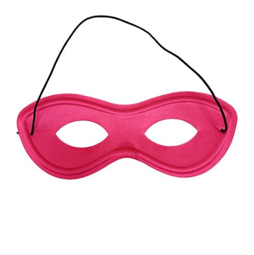 Pink Superhero Mask