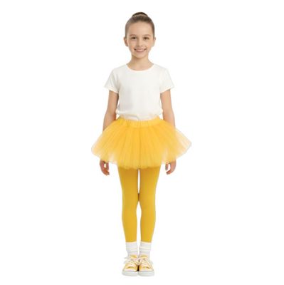 Yellow Child Footless Tights