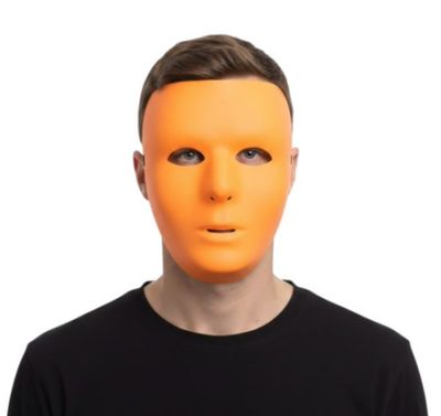 Orange Full Face Mask