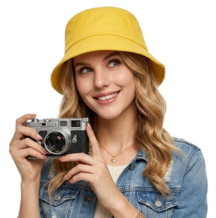 Yellow Bucket Hat