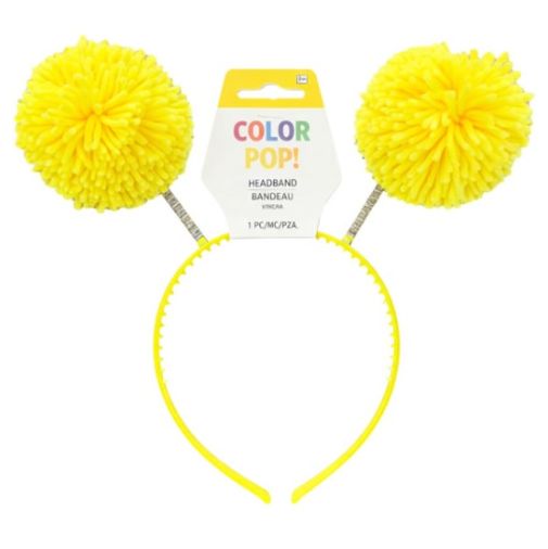 Yellow Pom-pom Head Bopper
