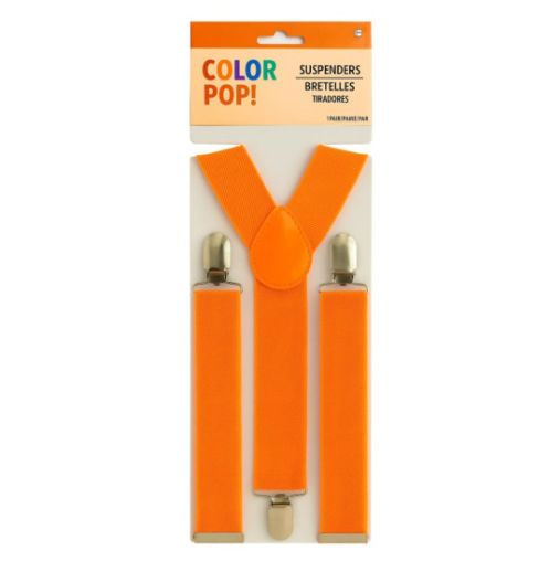 Orange Suspenders