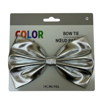 Silver Bow Tie