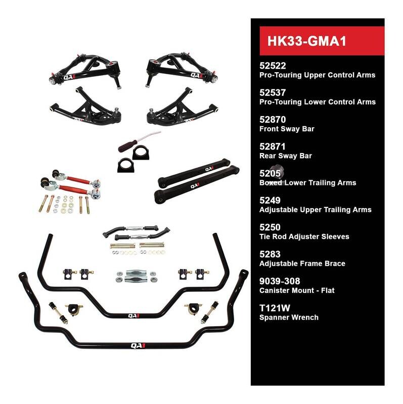 QA1 Level 3 Handling Kit for 64-67 GM A-Body Without Shocks