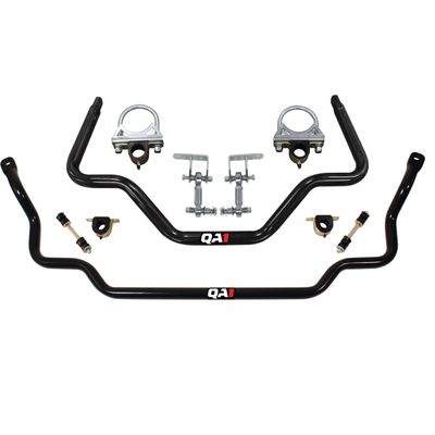QA1 Front and Rear Sway Bar Kit, 68-72 GM A Body, Big Wheel