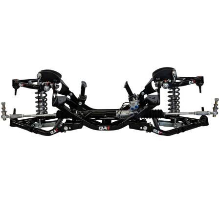 QA1 Coil-Over Conversion System Complete w/ Tubular Crossmember &amp; Rack and Pinion for 63-87 C10