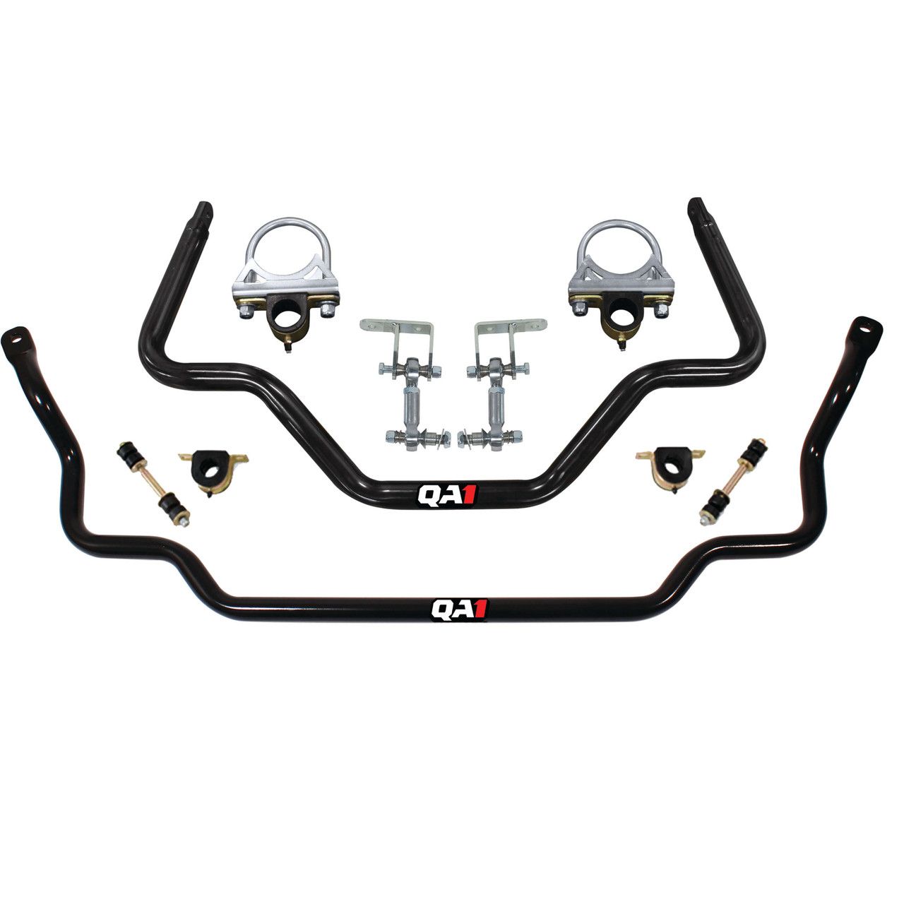 QA1 Front and Rear Sway Bar Kit, 73-77 GM A Body, Big Wheel