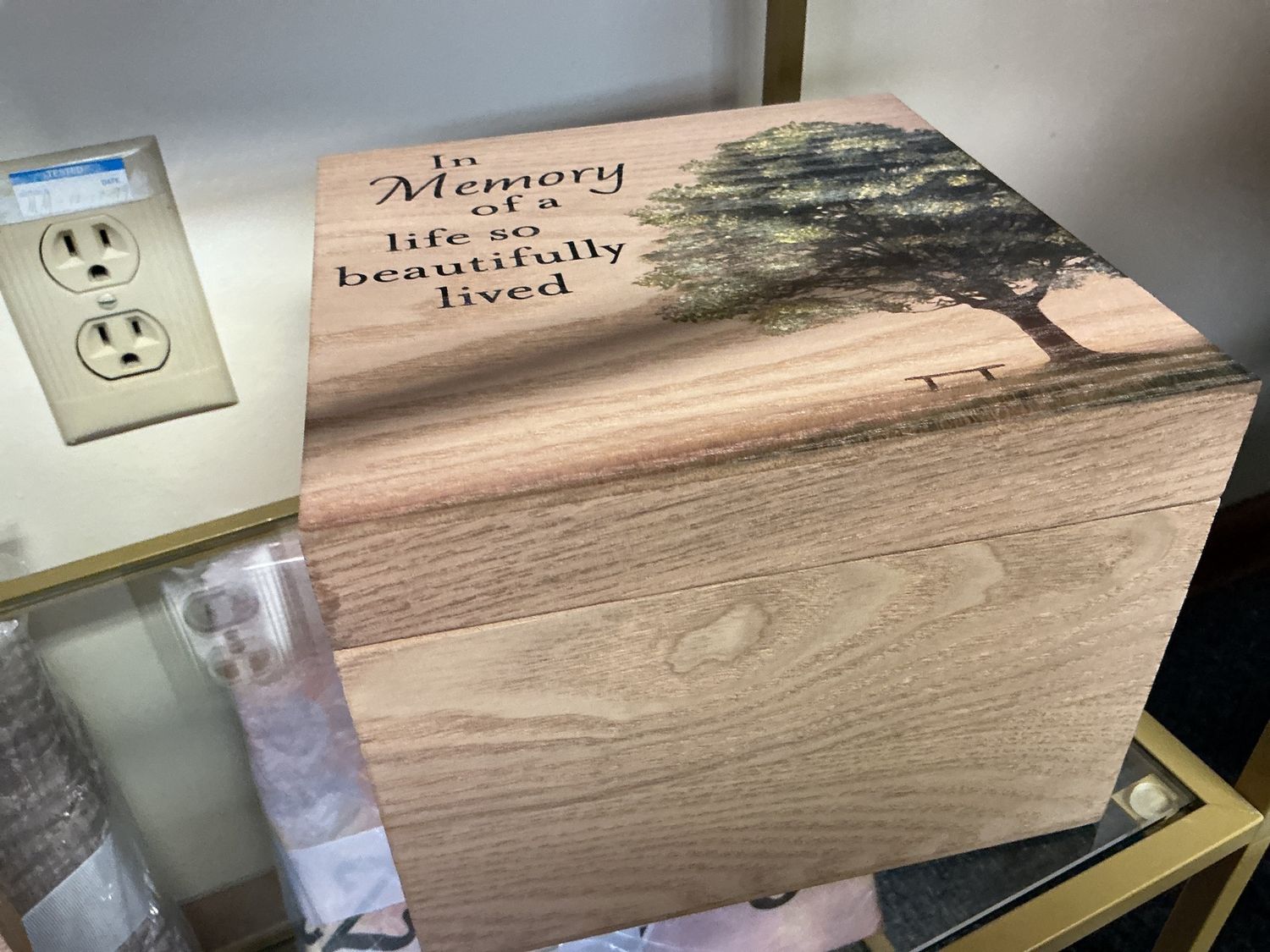 beautifully lived memory box