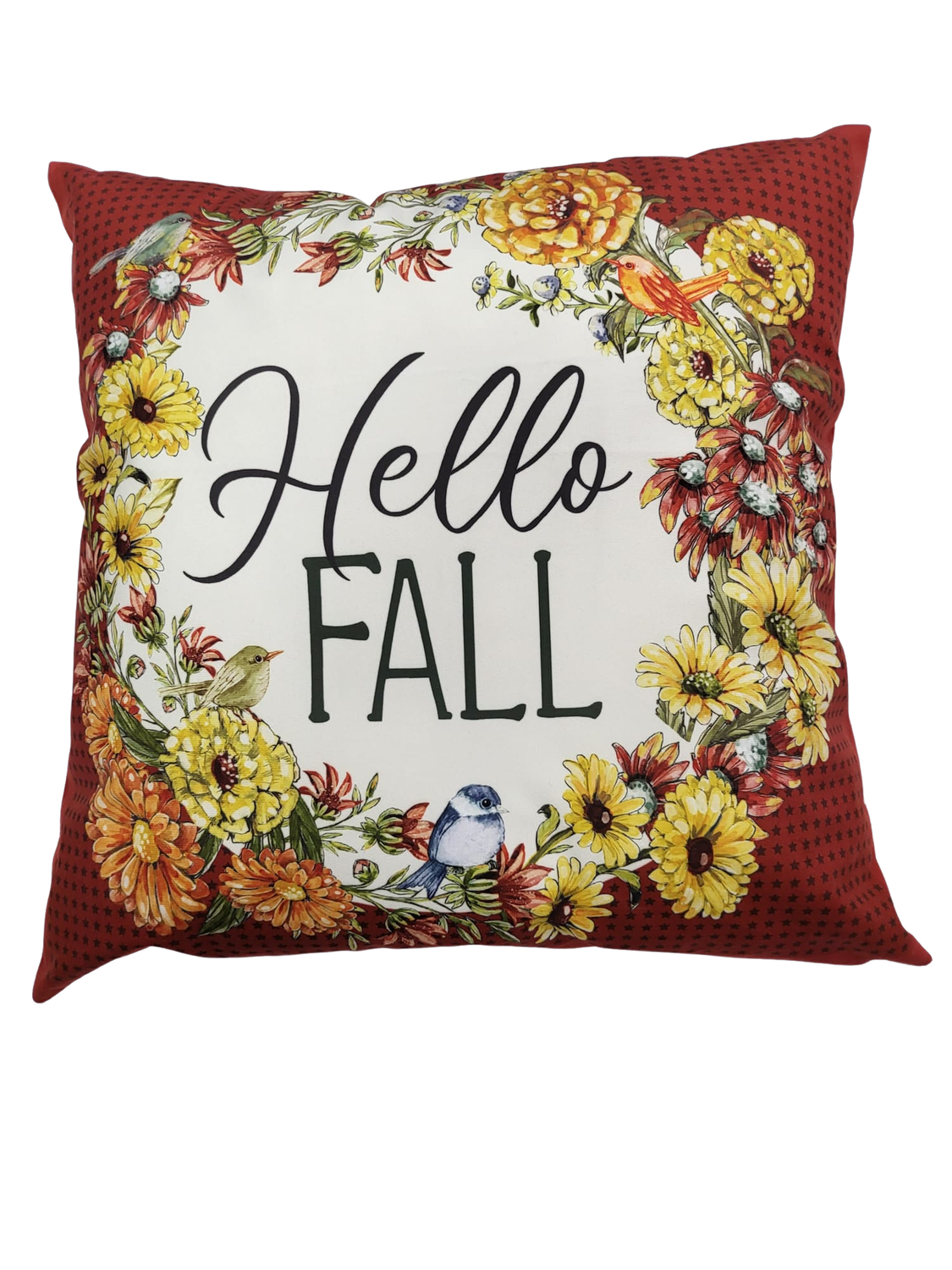 "Happy Fall Y'all" Accent Pillow