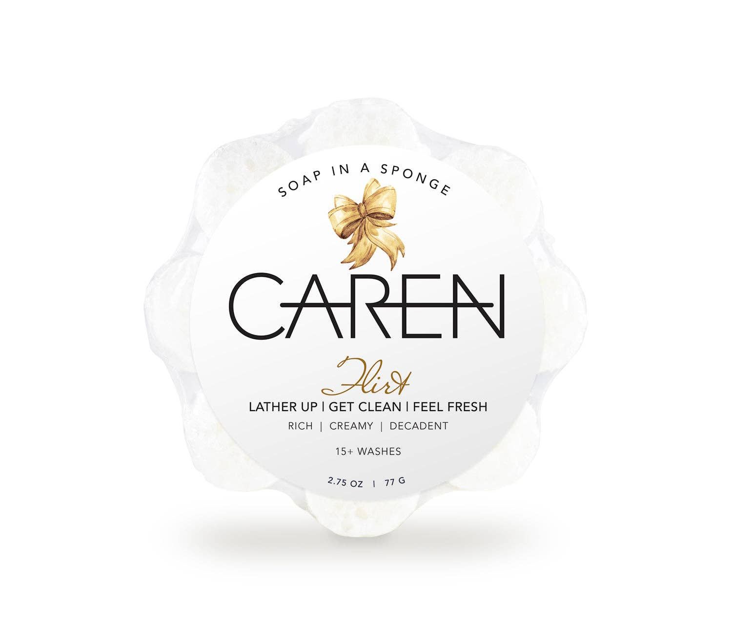 Caren Soap Sponge | Flirt | White Daisy