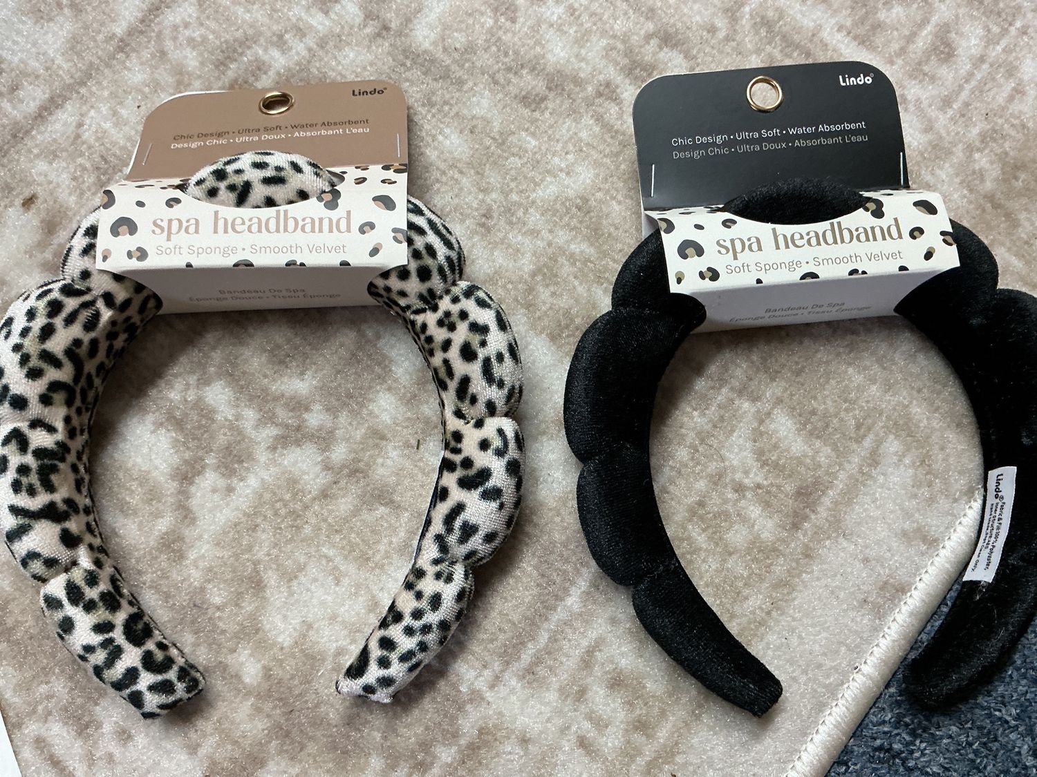 Lindo Velvet Spa Headband