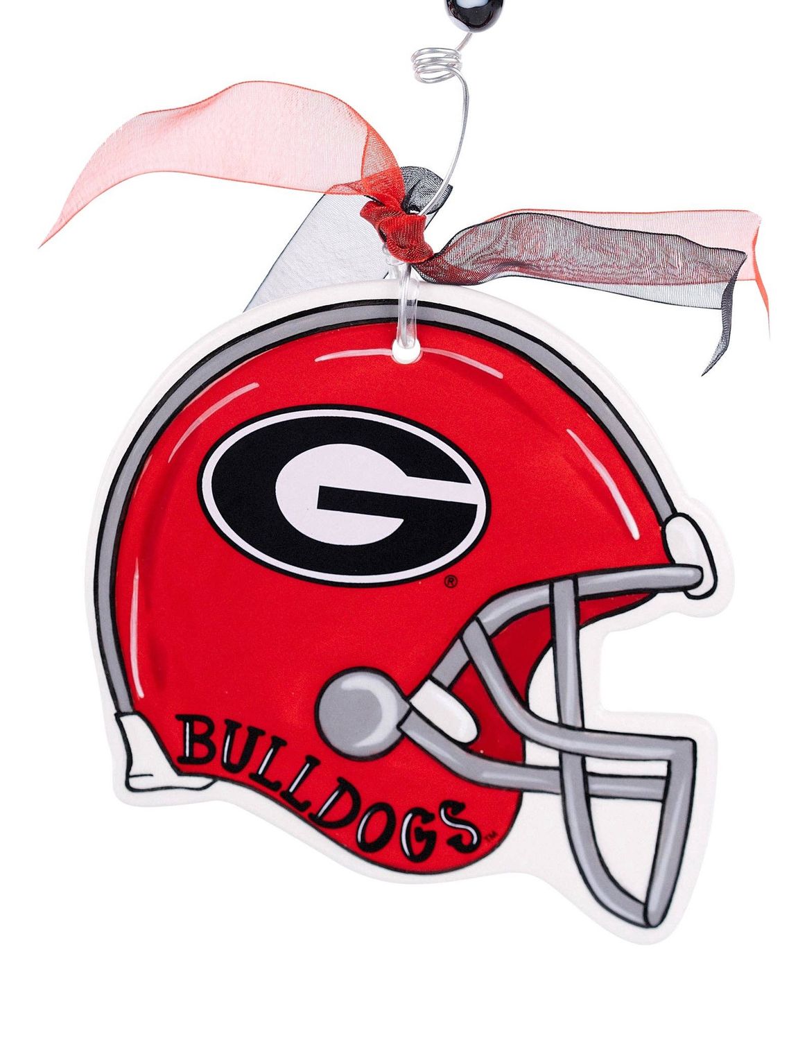 Georgia Helmet Flat Ornament