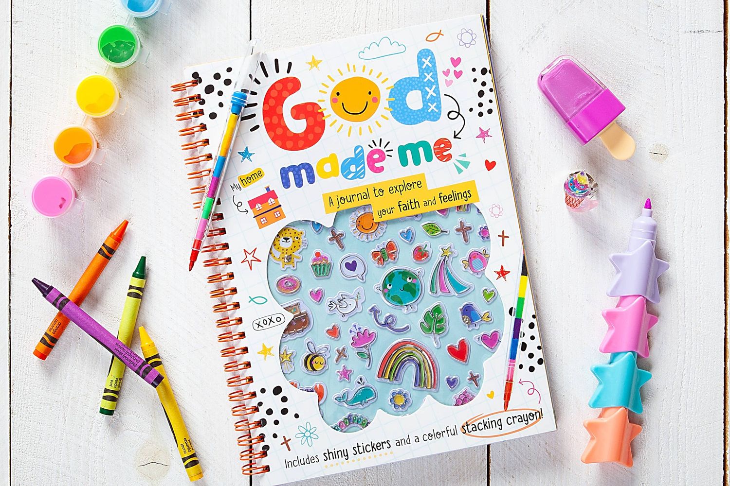 God Made Me (Kid's Journal, Summer Reading)
