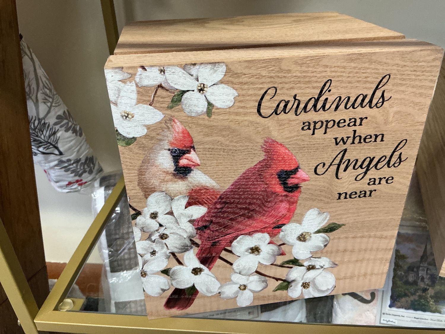 cardinals appear memory box