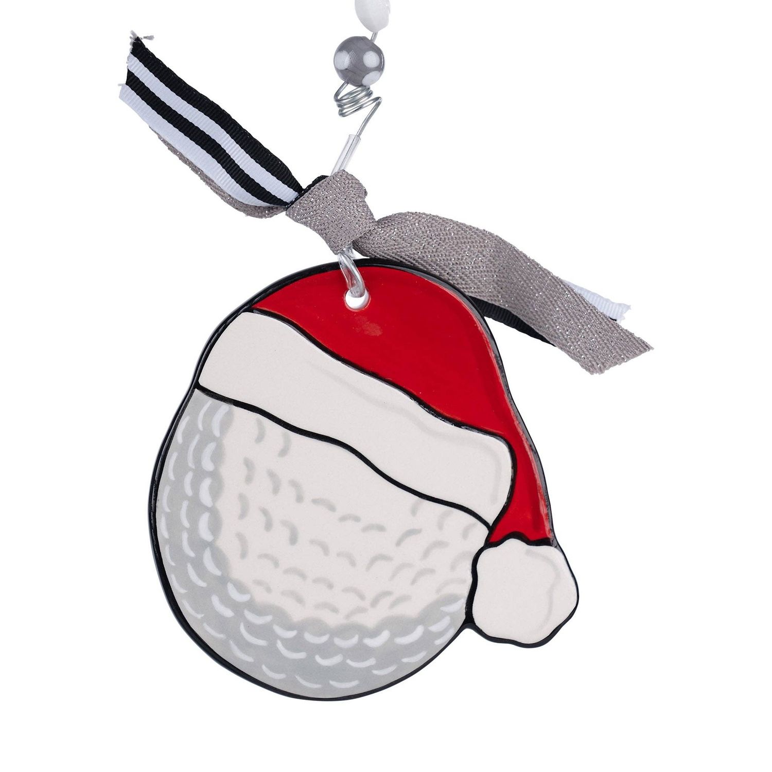 Golf Flat Christmas Ornament