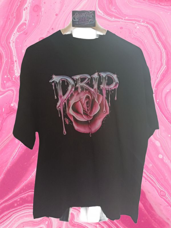 North Coast Customs "Drip Rose" Lady T-Shirt